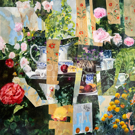 Fragmented Reverie (Print)  €130.00.  Including border measures  - 50.5cm x 40.5cm